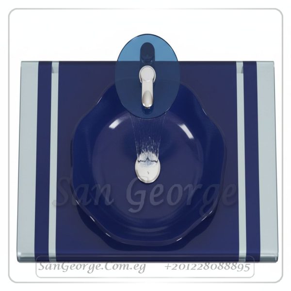 حوض حمام زجاجي 3012 80 سم معلقه  من San George Design