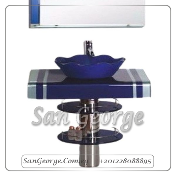 حوض حمام زجاجي 3012 80 سم معلقه من San George Design
