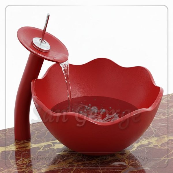 Glass Vessel Sink A-20012 by San George Design