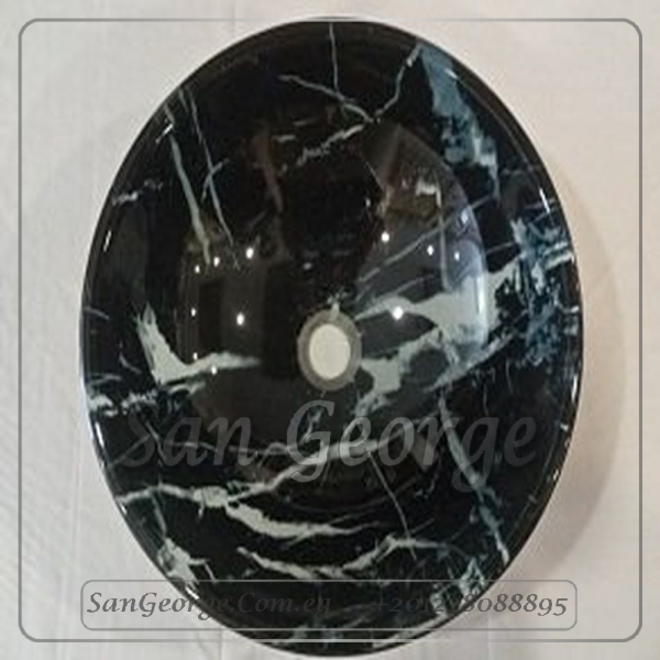 Bathroom Glass Sink 6B-615-2 by San George Design
