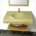 Glass Basin Set 329 Gold 90 cm by San George Design