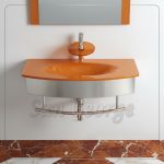 وحده حمام زجاج 329 اورنج 90 سم معلقه  من San George Design