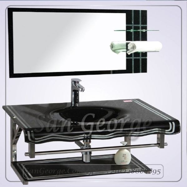 حوض حمام زجاجي 359 80 سم معلقه من San George Design