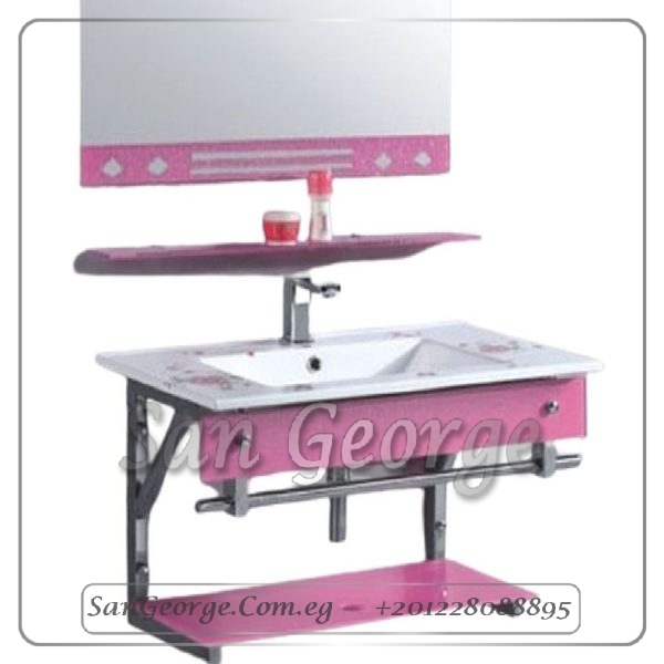 Glass Vanity Set 383 80 cm by San George Design