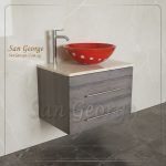 Wooden Vanity Vessel Sink Br-Mar-Bg-078