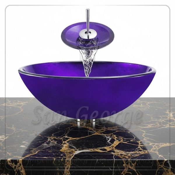 حوض حمام زجاج B-47 من San George Design