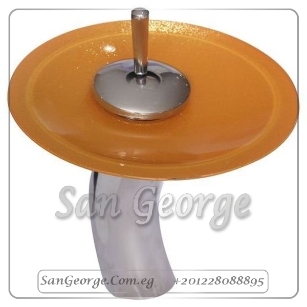 Glass Bathroom Sink C-5014 by San George Design