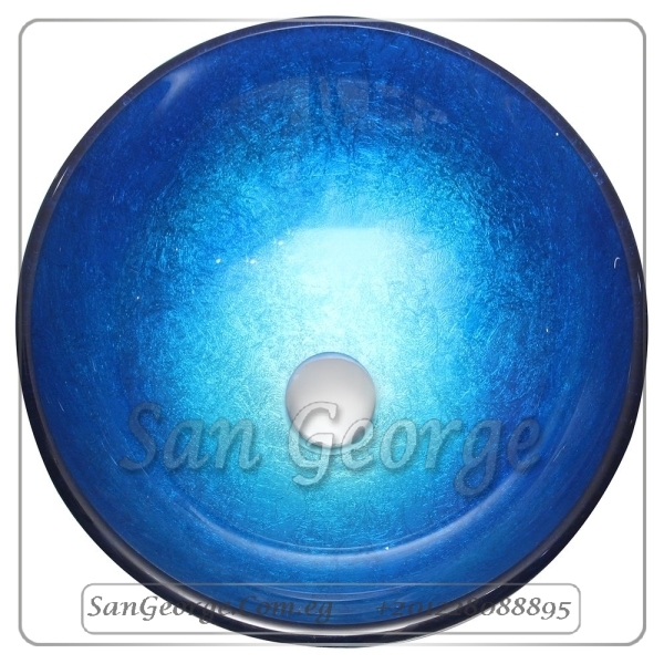 حوض تحفه حمام 5020-BLUE من San George Design
