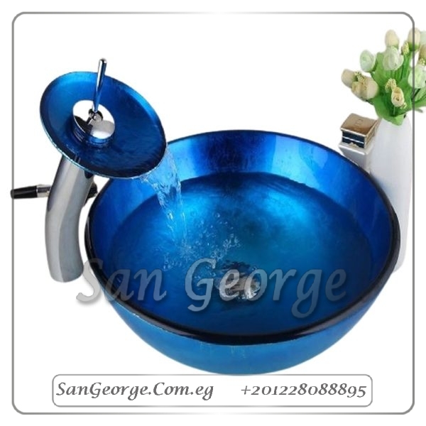 Glass Vessel Sink C-5003 by San George Design