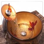 Glass Bathroom Sink Bowls C-5004A by San George Design