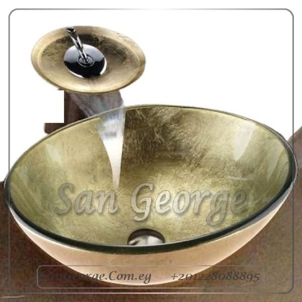 حوض زجاج الحمام A-20011-d من San George Design