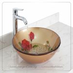 Bathroom Glass Sink C-5006 by San George Design