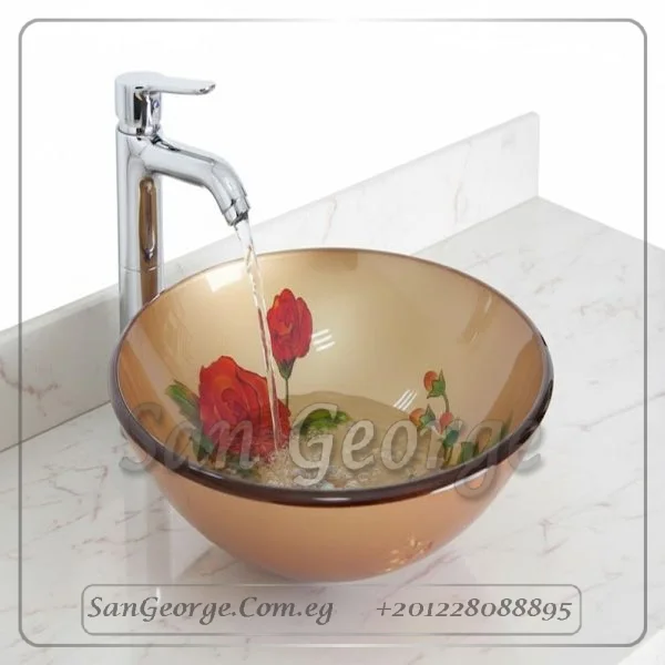 Bathroom Glass Sink C-5006 by San George Design