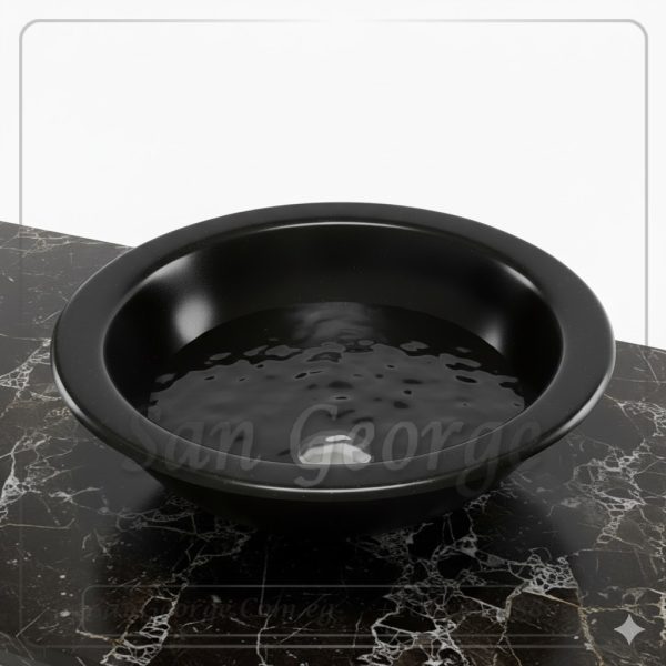 حوض حمام مودرن A-5007-Black2 من San George Design