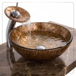 Glass Bathroom Sink C-5008 by San George Design