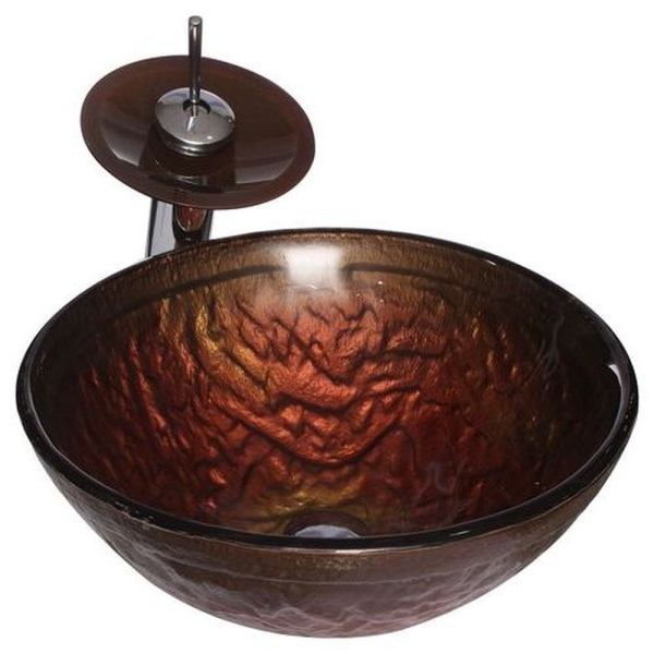 Glass Vessel Sink C- 5010 by San George Design