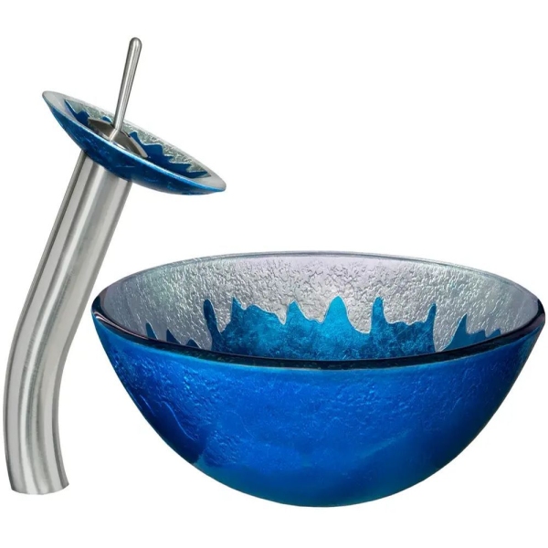 Bathroom Glass Sink C-5011 by San George Design