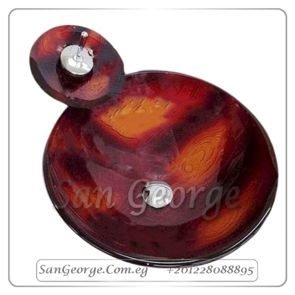 Bathroom Glass Sink C-5030 by San George Design