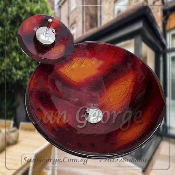 Bathroom Glass Sink C-5030 by San George Design