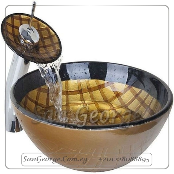 Glass Vessel Sink C-5031-2 by San George Design