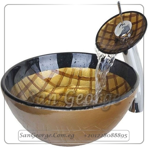 Glass Vessel Sink C-5031-2 by San George Design
