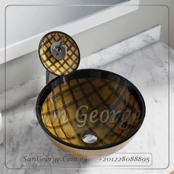 Glass Vessel Sink C-5031-2 by San George Design
