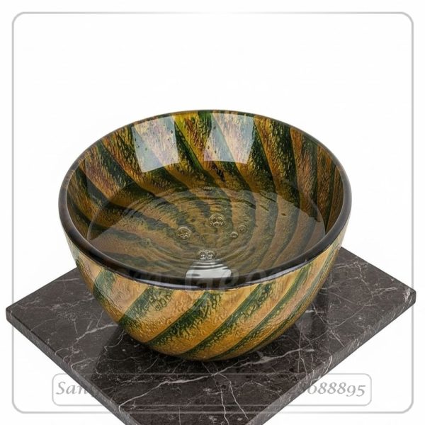 Glass Bathroom Sink C- 5031 by San George Design