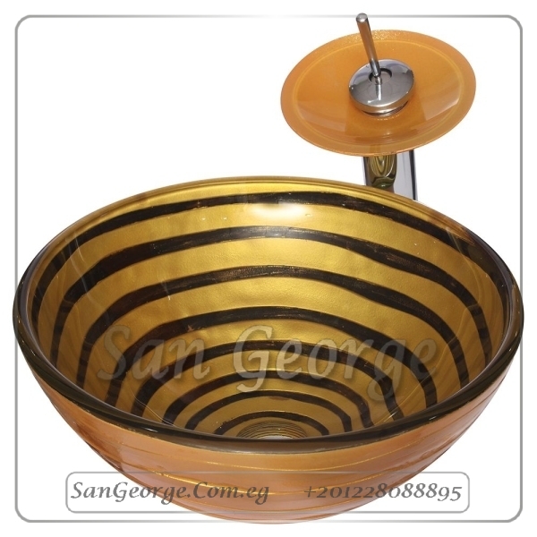 حوض حمام زجاج C-5053 من San George Design