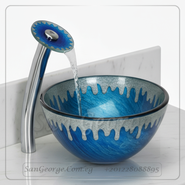 حوض زجاج الحمام 5022 من San George Design