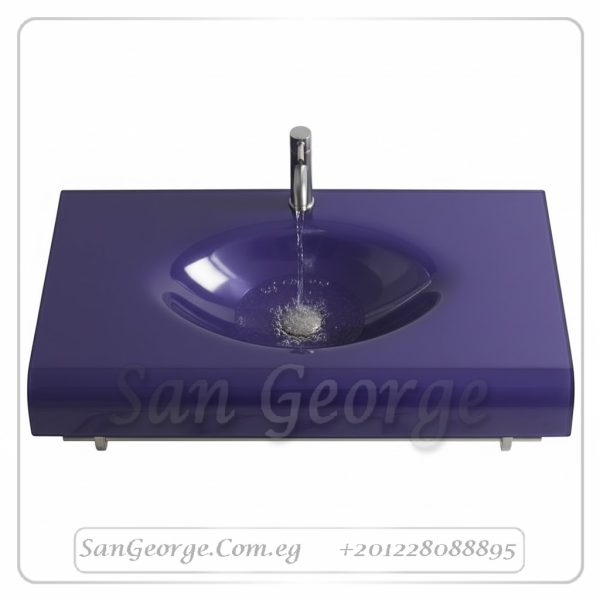 Glass Bathroom Vanity 6054 Light Move 60 cm by San George Design