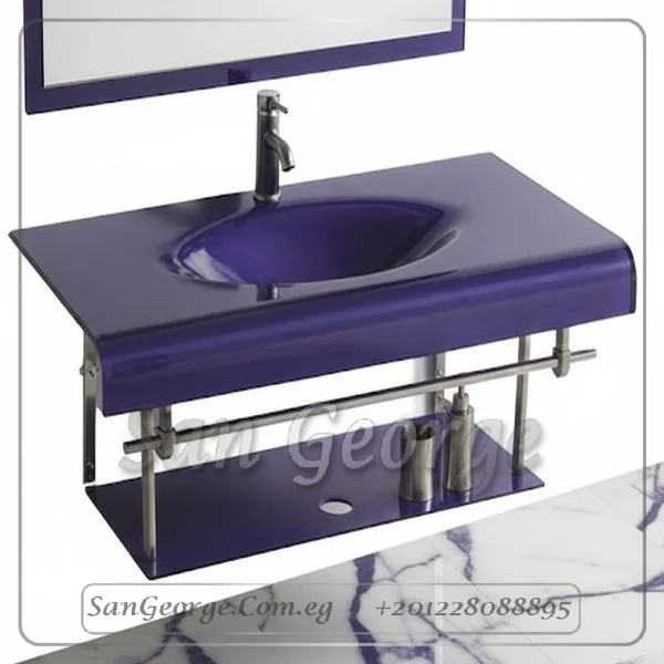 Glass Bathroom Vanity 6054 Light Move 60 cm by San George Design