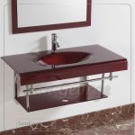 Glass Vanity Set 6054 Red 60 cm by San George Design