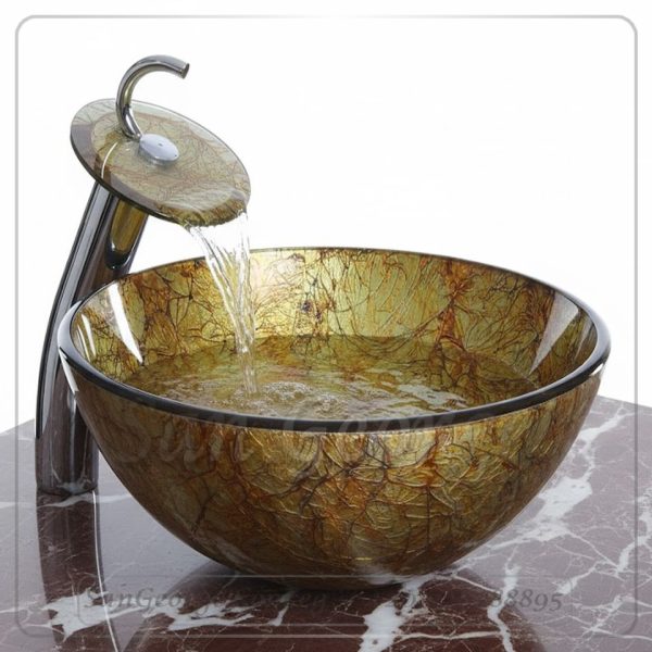 Glass Vessel Sink C-6066 by San George Design