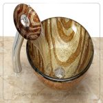 Bathroom Glass Sink C-6340 by San George Design