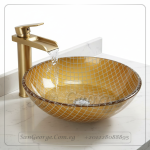 Glass Bathroom Sink Bowls C-6368 by San George Design