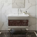 وحده حوض حمام ستانلس ستيل 6801 San George Design