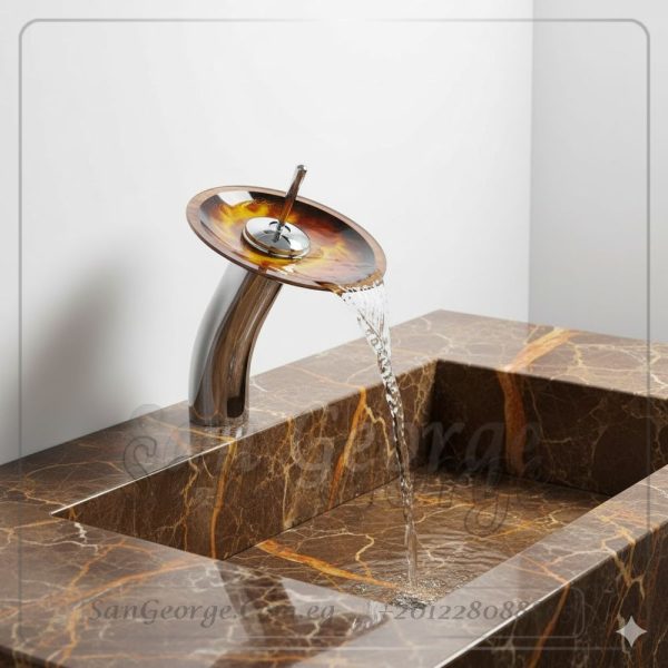 waterfall Glass tap Xwf-89 by San George Design