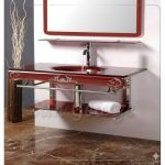 حوض حمام زجاج 739 80 سم معلقه  من San George Design