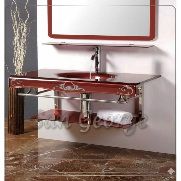 حوض حمام زجاج 739 80 سم معلقه  من San George Design