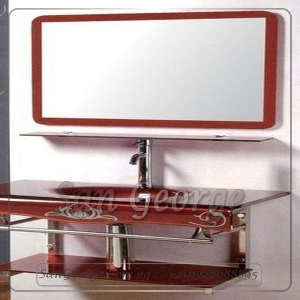 حوض حمام زجاج 739 80 سم معلقه من San George Design