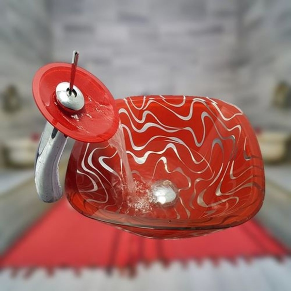 Glass Vessel Sink B-744 by San George Design