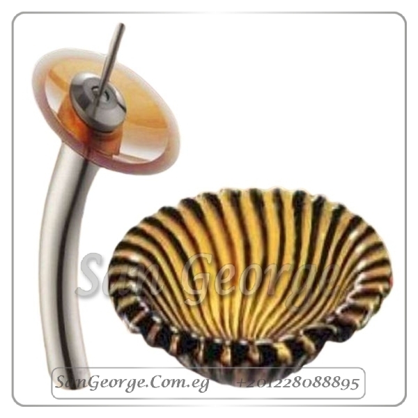 Glass Vessel Sink C-8160 by San George Design