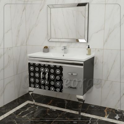 وحده حمام ستانلس ستيل 8815 San George Design