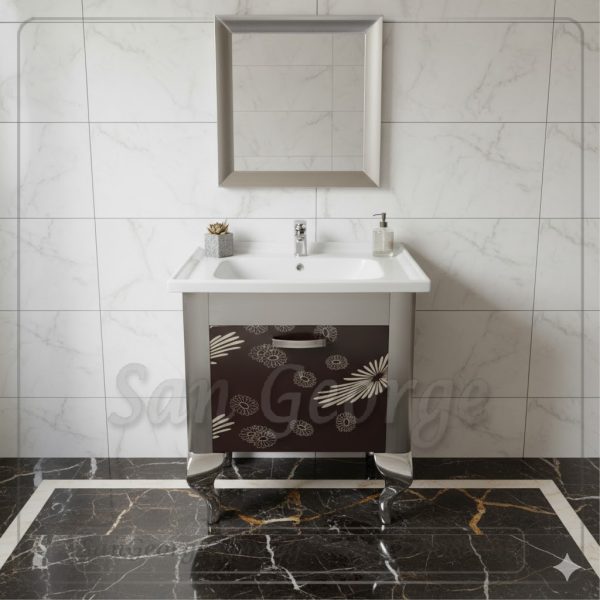 وحده حمام ستانلس ستيل 8848 San George Design