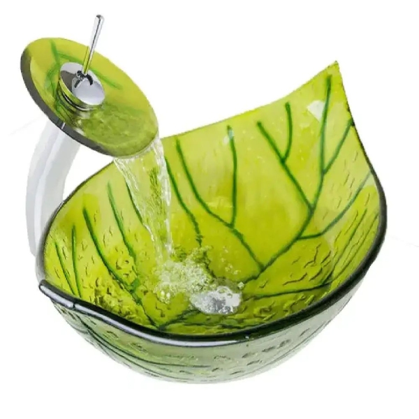 Glass Bathroom Vessel Sink E-9006 By San George Design