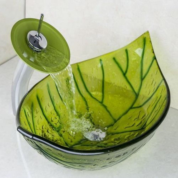 Glass Bathroom Vessel Sink E-9006 By San George Design