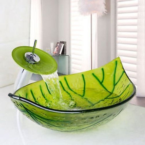 Glass Bathroom Vessel Sink E-9006 By San George Design