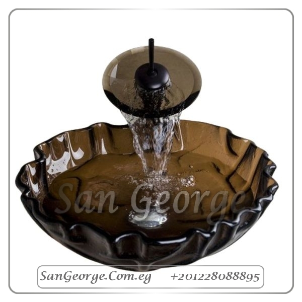 Glass Bathroom Sink C-9013-2 by San George Design