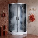 Steam Cabin كابينه 80×80 ساونا و جاكوزي 9016 من San George Design