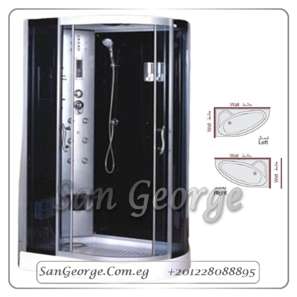 Hydro Massage Cabin كابينه 120×85 جاكوزي 9019 من San George Design